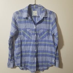 AMERICAN EAGLE - plaid flannel long sleeve shirt